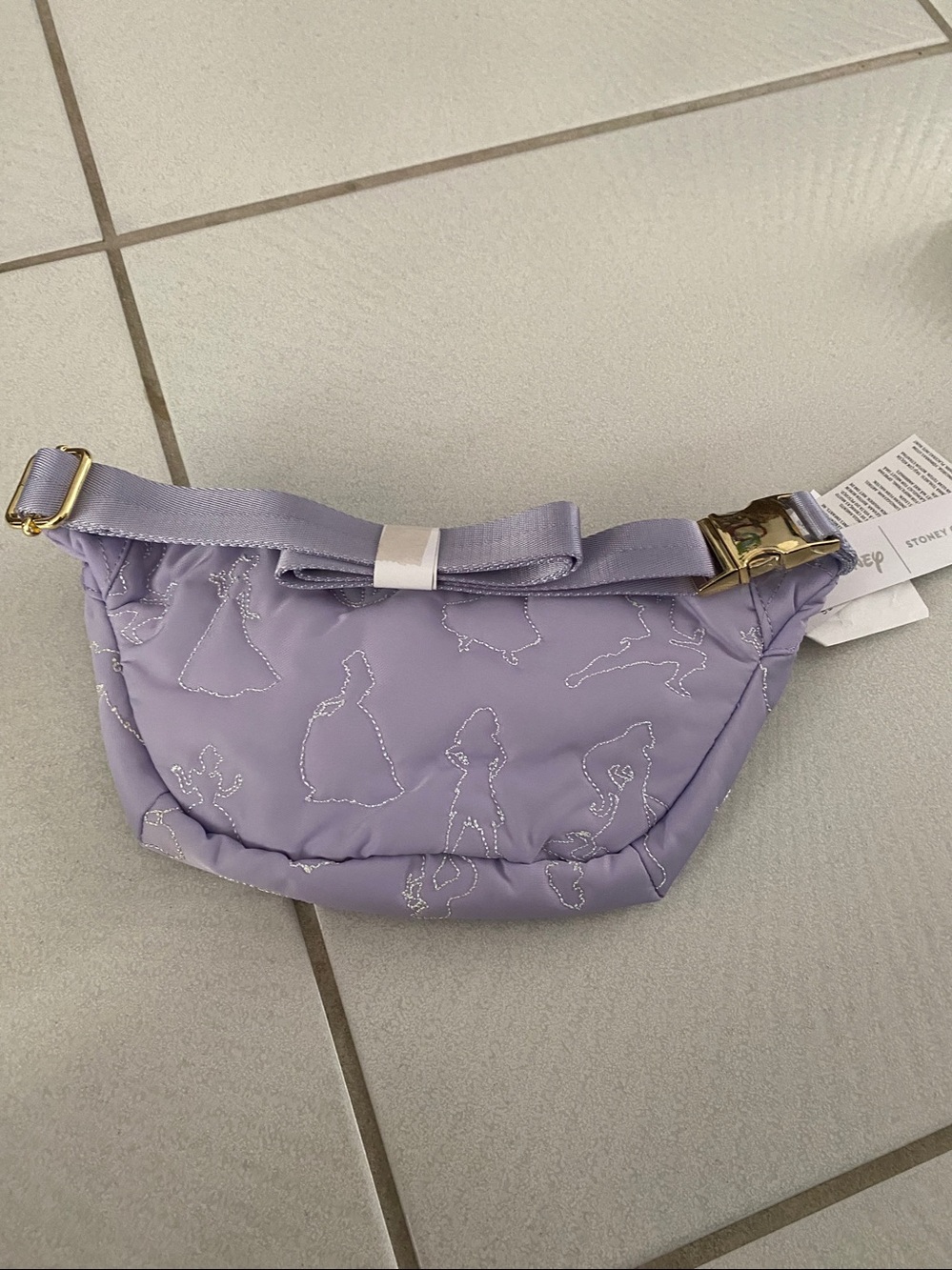 NWT Stoney Clover Lane Disney Princess Royal Treatment Fanny Pack Crystals - Picture 8 of 8